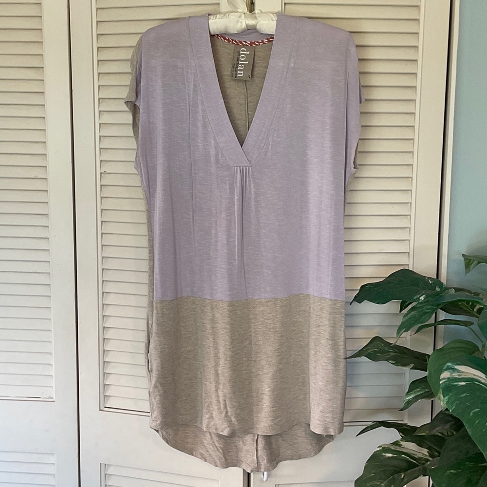Dolan Lavender and Taupe Tunic/Dress